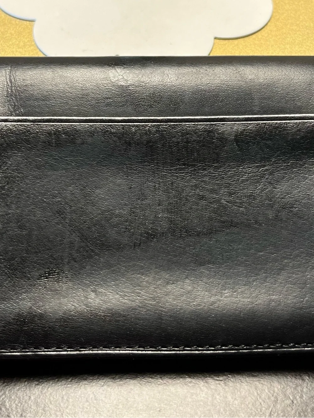 Lodis Black Leather Men's Card and ID holder vintage